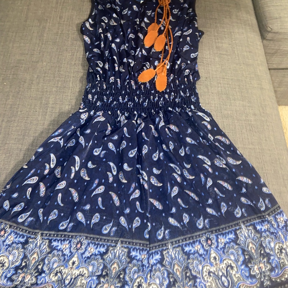 Dark blue romper
